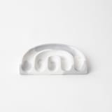 "Grey & White Sponge Rest" - Soap Dish in gray by Pretti.Cool