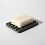 "Soap Dish - Dark Green Terrazzo" - Soap Dish in green by Pretti.Cool
