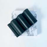 "Black Wavy Soap Dish" - Soap Dish in orange by Cassandra Kellam