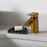"Sponge Rest - Dark Green Terrazzo" - Soap Dish in green by Pretti.Cool