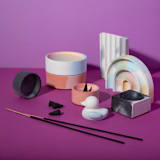 "White Terrazzo Sponge Rest" - Soap Dish in white by Pretti.Cool