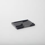 "Black & Grey Soap Dish" - Soap Dish in black by Pretti.Cool