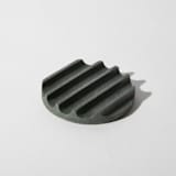 "Mini Soap Dish - Dark Green Terrazzo" - Soap Dish in green by Pretti.Cool