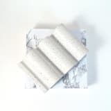 "White Wavy Soap Dish" - Soap Dish in orange by Cassandra Kellam