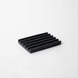 "Black Terrazzo Soap Dish" - Soap Dish in black by Pretti.Cool