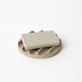 "Natural Terrazzo Mini Soap Dish" - Soap Dish in beige by Pretti.Cool