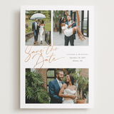 "three" - Save the Dates in Pearl by Melanie Kosuge - Front