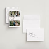 "three" - Save the Dates in Pearl by Melanie Kosuge - Assembled