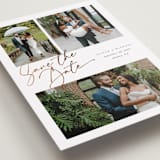 "three" - Save the Dates in Pearl by Melanie Kosuge - Detail