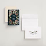 "Gilded Tapestry" - Save the Dates in Midnight Garden by Simona Camp - Assembled