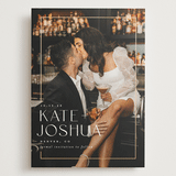 "Surround" - Save the Dates in Pearl by Brooke Chandler - Front