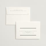 "Regal" - Save the Dates in Evergreen by Nicole Walsh - FREE Recipient Addressing
