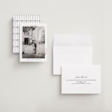 "metro" - Save the Dates in Midnight by Inkblot Design - Assembled