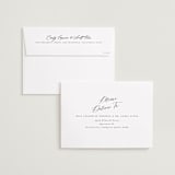 "Topside" - Save the Dates in Pearl by Sarah Brown - FREE Recipient Addressing