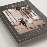 "Mulholland" - Save the Dates in Graphite by Melanie Kosuge - Detail