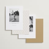 "Scalloped Border" - Save the Dates in Cloud by Kaydi Bishop - Back of Card Options