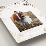 "Wildflower Date" - Save the Dates in Wheat by Chris Griffith - Detail