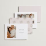 "Soon to Wed" - Save the Dates in Natural by Vanessa Doyle - Back of Card Options