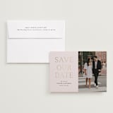 "Soon to Wed" - Save the Dates in Natural by Vanessa Doyle - Save the Date with Envelope