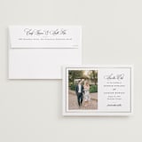 "Traditionally" - Save the Dates in Snow by Sarah Brown - Save the Date with Envelope