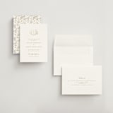 "floral crest" - Save the Dates in Champagne by Cass Loh - Assembled