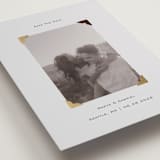 "scrapbook frame" - Save the Dates in Cream by Jenny Millington - Detail