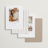 "tri-photo save the date" - Save the Dates in Veil by Elsa Duncan - Back of Card Options