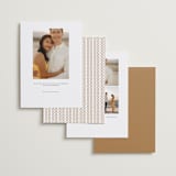 "Danielle" - Save the Dates in Desert by Zani van Zyl - Back of Card Options