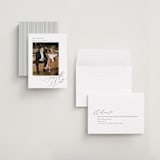 "Side Swept" - Save the Dates in Pearl by Melanie Kosuge - Assembled