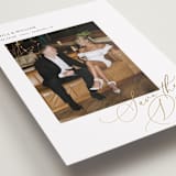 "Side Swept" - Save the Dates in Pearl by Melanie Kosuge - Detail