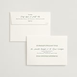 "Illuminated Storybook" - Save the Dates in Evergreen by Alethea and Ruth - FREE Recipient Addressing