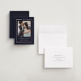 "Luster" - Save the Dates in Ocean by Stacey Meacham - Assembled