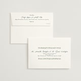"Illuminated Storybook" - Save the Dates in Evergreen by Alethea and Ruth - FREE Recipient Addressing