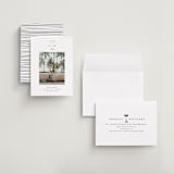 "Palm Tree" - Save the Dates in Coconut by Heather Schertzer - Assembled