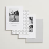 "scrapbook frame" - Save the Dates in Cream by Jenny Millington - Back of Card Options