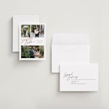 "three" - Save the Dates in Pearl by Melanie Kosuge - Assembled