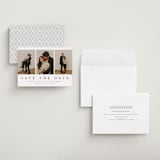 "Elegant Trio" - Save the Dates in Lace by Nicole Walsh - Assembled