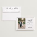 "Traditionally" - Save the Dates in Snow by Sarah Brown - Save the Date with Envelope