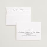 "Mulholland" - Save the Dates in Graphite by Melanie Kosuge - FREE Recipient Addressing