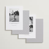 "Swirling" - Save the Dates in Pearl by Chryssi Tsoupanarias - Back of Card Options