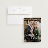 "Entwine" - Save the Dates in Pearl by Jennifer Postorino - Save the Date with Envelope