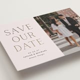 "Soon to Wed" - Save the Dates in Natural by Vanessa Doyle - Detail