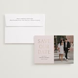 "Soon to Wed" - Save the Dates in Natural by Vanessa Doyle - Save the Date with Envelope