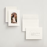 "Arch" - Save the Dates in Silk by Kelly Schmidt - Assembled