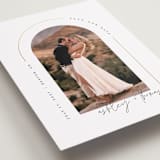 "Arch" - Save the Dates in Silk by Kelly Schmidt - Detail