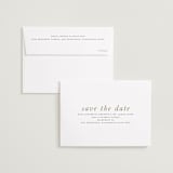 "Effortless" - Save the Dates in Chiffon by Ashley Rosenbaum - FREE Recipient Addressing