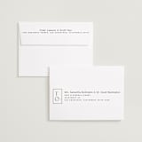 "Surround" - Save the Dates in Pearl by Brooke Chandler - FREE Recipient Addressing