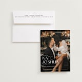 "Surround" - Save the Dates in Pearl by Brooke Chandler - Save the Date with Envelope