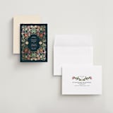 "Gilded Tapestry" - Save the Dates in Midnight Garden by Simona Camp - Assembled