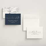 "At Last" - Save the Dates in Navy by Susan Asbill - Assembled